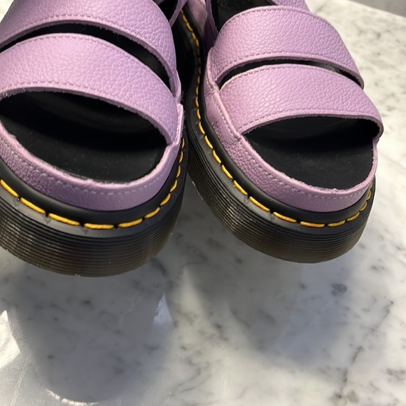Dr Martens Blaire Sandals in Lilac Size 8 NEW - Picture 12 of 16